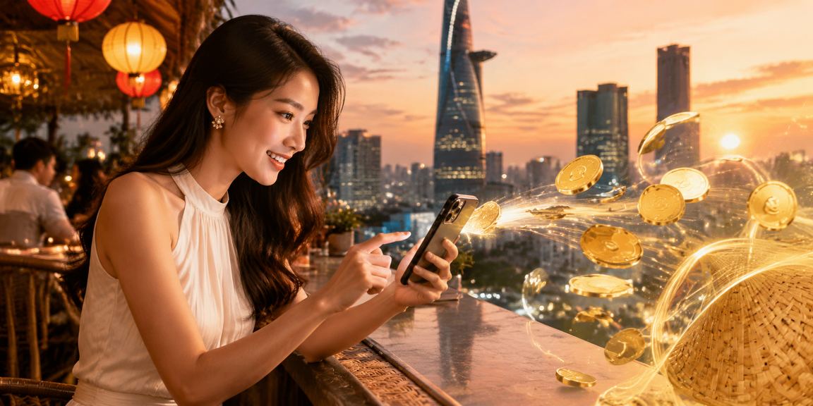 Người dùng TP.HCM tìm hiểu điều khoản và ưu đãi hoàn tiền trên nền tảng cá cược